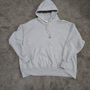 Champion Hoodie Cotton GRY Reverse Weave S101 OX 2XL No Sewing